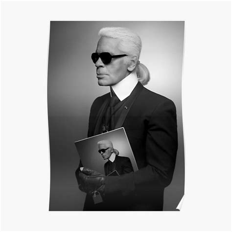 karl lagerfeld poster|karl lagerfeld design aesthetic.